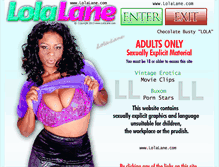 Tablet Screenshot of lolalane.com